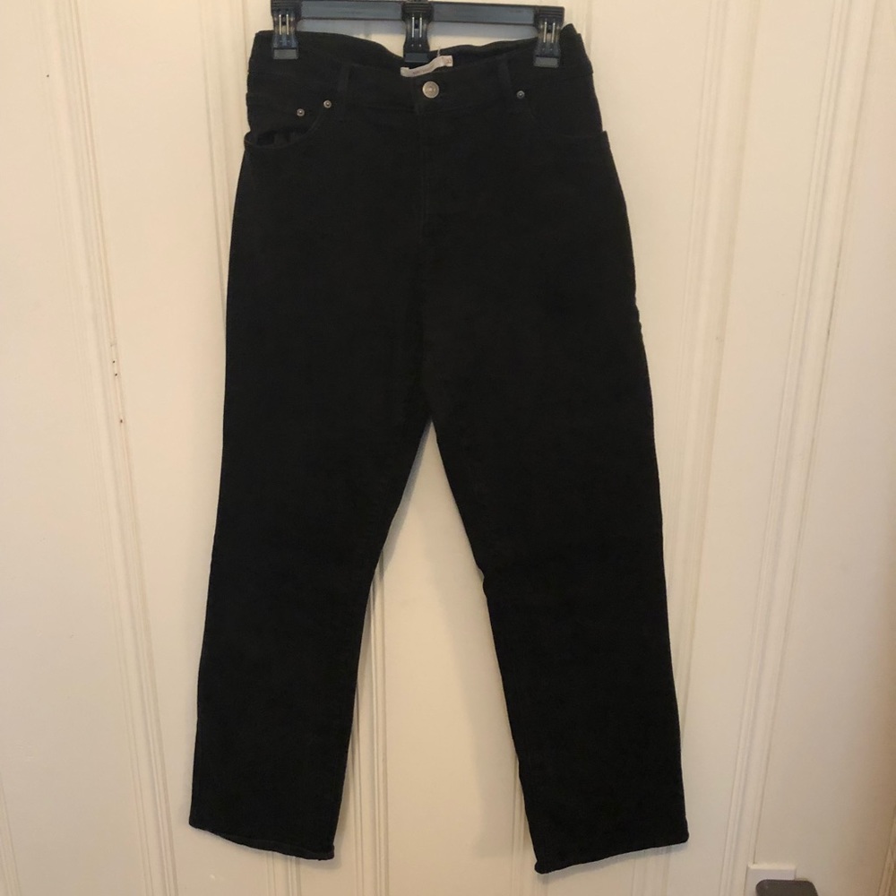 Black 505 Straight Leg Levi’s